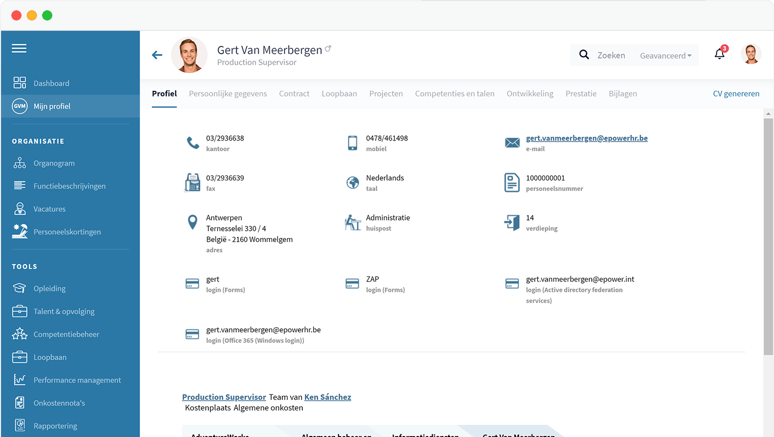 HR Software - Personeelsadministratie